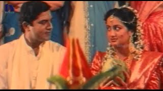 Sumalatha Gets Married Sarath Kumar  Gang Leader Movie Scenes [upl. by Shelagh]