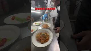 ￼ How to make spaghetti meatball plateshorts viralvideo ytviral ￼ [upl. by Mya]