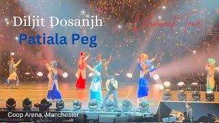 Diljit Dosanjh  Patiala Peg  Diluminati Tour  Coop Arena  Manchester  UK  280924 [upl. by Tammy]