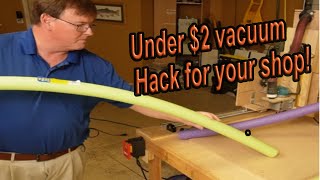 EASIEST SHOP VAC EXTENSION HACK EVER THAT INSTALLS IN SECONDS AND COST LESS THAN 2 [upl. by Erna637]