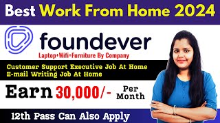 Email Writing Job At Home  Custome Support Job At Home  Work From Home Job [upl. by Adnala]