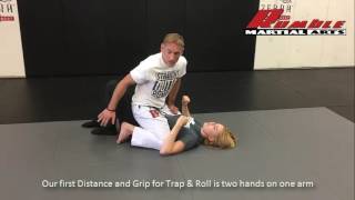 SelfDefense Mount Escape Trap Bridge and Roll Keswick Jiu Jitsu Martial Arts Georgina Ontario [upl. by Maurreen]