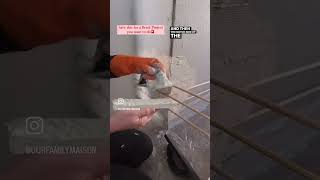 Brick Process for DIY Brick Fireplace  How to Put Brick on Cement Board [upl. by Haldis893]