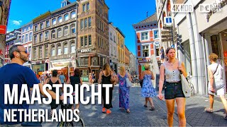 Maastricht The Historic City Centre  🇳🇱 Netherlands 4K HDR Walking Tour [upl. by Scotti]