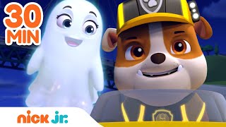 PAW Patrol Spooky Halloween Rescues 👻  30 Minute Compilation  Nick Jr [upl. by Torosian]