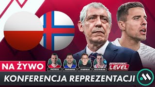 FERNANDO SANTOS I JAN BEDNAREK KONFERENCJA PRZED POLSKA  WYSPY OWCZE [upl. by Neibart]