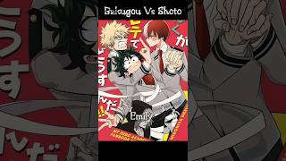 Bakugou Vs Shoto😂❤️anime mha bnha myheroacademia deku bakugou todoroki fyp memes shorts [upl. by Yeslah238]