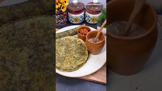 Travel Friendly Soft amp Tasty Methi Thepla recipe winterrecipe methithepla methiparatha shorts [upl. by Zsazsa]