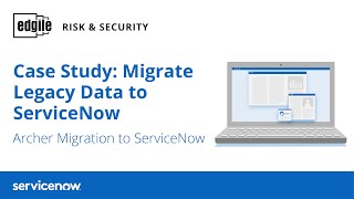 Case Study Archer Migration to ServiceNow Integrated Risk Management and Vendor Risk Management [upl. by Tnahs147]