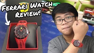 Scuderia Ferrari Watch Review  Drifters Extras [upl. by Annadiane]