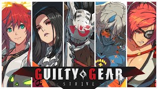 GUILTY GEAR STRIVE  All OVERDRIVES amp SupeR Moves  No HUD [upl. by Herodias934]