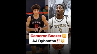 1 Player In Highschool AJ Dybantsa Vs The Boozer Twins Reaction Video [upl. by Akire]