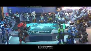 Overwatch All Mission Cinematics Pre and Post Mission Only [upl. by Egerton17]