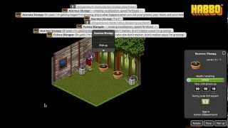 Habbo  Creating a rare plant through plant breeding [upl. by Annoda49]