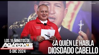 ¿A QUIÉN LE HABLA DIOSDADO CABELLO [upl. by Hephzibah]