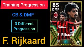 Epic FRijkaard Max Training Progression Efootball [upl. by Ahsinel]