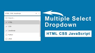 jQuery Multiselect Dropdown with search box  Bootstrap 5 supported Multiselect Dropdown [upl. by Truc662]