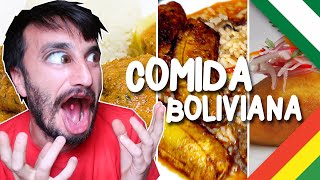 Argentino descubre LO MEJOR de la comida BOLIVIANA en BOLIVIA [upl. by Oibesue792]