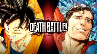 Goku VS Superman Dragon Ball VS DC Comics Death Battle Hype Trailer [upl. by Sherrie46]