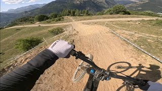 POV Track Preview Panticosa DH 2024 IXS Cup Trainings day [upl. by Skricki]