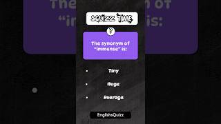 Test Your Vocabulary Can You Find the Synonyms  English Squizz [upl. by Kurtis]