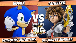 LMBM 2024  Maister Game amp Watch Sora Vs Sonix Sonic Smash Ultimate  SSBU [upl. by Naawaj]