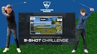 TOPTRACER RANGE 9 Shot Challenge Trafford Golf Centre [upl. by Amethyst312]