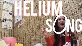 UPDATED HELIUM SONG BY JISOO 2018 VS 2023 [upl. by Eidda]