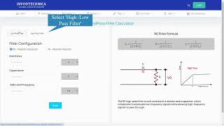 Calculate Bandwidth Filters Effortlessly with Invootechnica  Bandpass Filter Tool [upl. by Sheepshanks]