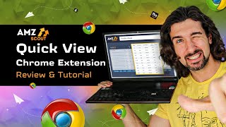 Easily Find Profitable Products On Amazon With Amazon Quick View Chrome Extension by AMZScout [upl. by Sidney]