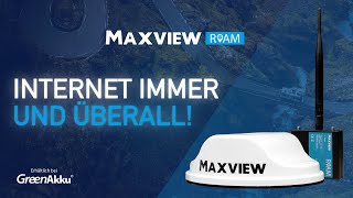 Maxview Roam LTE  InternetAntenne  Internet immer und überall [upl. by Niliram]