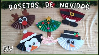 Rosetas de navidad  Adornos de Navidad [upl. by Ettelrahc512]