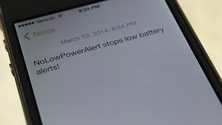 How to Stop the Low Battery Alert in iOS [upl. by Ycnan455]