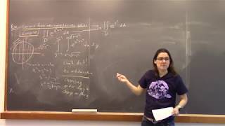 Multivariable calculus class 23 Integrals in polar coordinates [upl. by Niltiac]