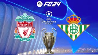 FC 24  Liverpool vs Real Betis  UEFA Champions League UCL  PS5™ Full Match amp Gameplay [upl. by Divadnhoj]