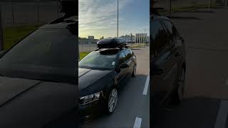 cars tuning thule dachbox skoda [upl. by Bekaj575]