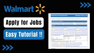 How to Apply for Job in Walmart Online [upl. by Nosauq]