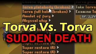 Runescape Sparc Macs Torva Vs Torva SUDDEN DEATH  Marathon Day 5 [upl. by Enrobialc]