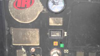 Ingersoll Rand P185WJD 185 CFM Air Compressor [upl. by Adnorrehs]