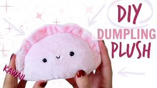 DIY KAWAII PLUSH  PINK DUMPLING [upl. by Aklog]