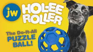 JW Holee Roller The DoItAll Puzzle Ball for Dogs  JW Pet by Petmate [upl. by Lukas243]