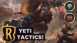 TACTICAL YETIS  Legends of Runeterra Deck [upl. by Ybrik]