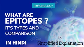 What Are Epitopes  Its Types and Comparison  In Hindi  Immunology [upl. by Ledeen]