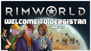 Mortar Strikes Are Coming In Take Cover  Part 17  First RimWorld DLC Playthrough Attempt 2 [upl. by Conan]