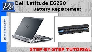 Dell Latitude E6220 Battery Video Tutorial Teardown [upl. by Geller]