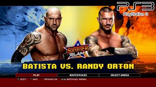 WWE 2K16 PS3  Batista VS Randy Orton  KO Match 2KmClassic [upl. by Leamse]