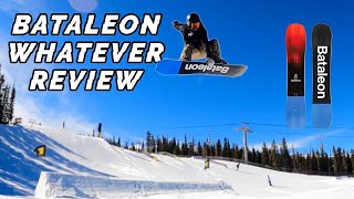 Bataleon Whatever Snowboard Review [upl. by Edveh]