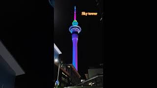 skytower auckland newzealand beautiful purenewzealand beautifulcity [upl. by Lleraj901]