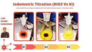 Iodometric Titration  Redox Titration  Estimation of KI  Potassium Iodate  Potassium Iodide [upl. by Luzader983]