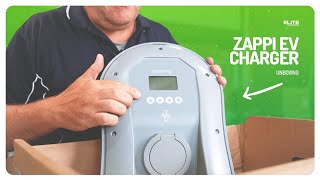 The Zappi EV Charger Unboxing Whats Inside the Box [upl. by Enoyrt]